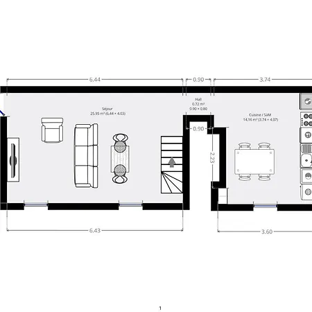 アパート Pitch 15
