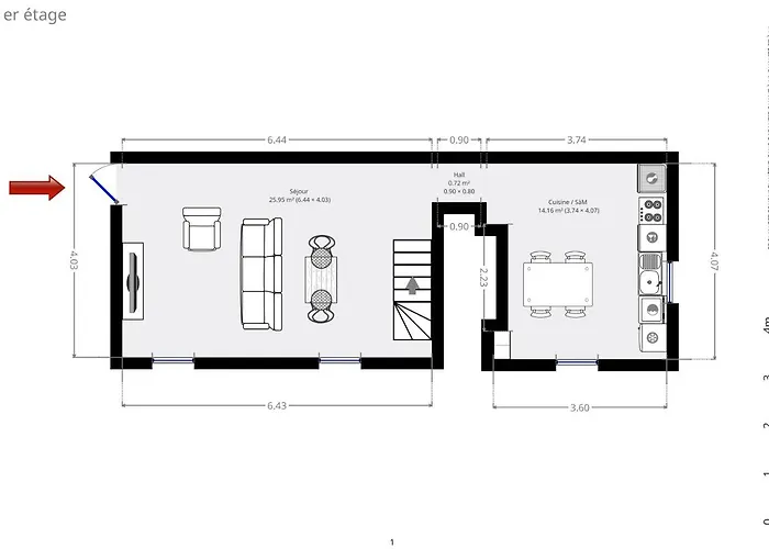 Appartement Pitch 15